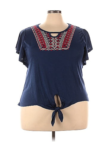 New York Laundry Short Sleeve Top (view 1)