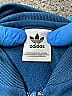 Adidas 100% Polyester Blue Track Jacket Size 4 - photo 3
