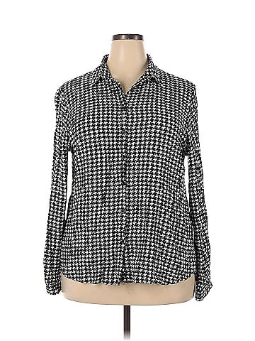 Big Dart Long Sleeve Button-Down Shirt (view 1)