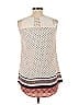 Eyeshadow 100% Polyester Ivory Casual Dress Size 10 - photo 2