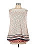 Eyeshadow 100% Polyester Ivory Casual Dress Size 10 - photo 1