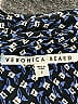 Veronica Beard 100% Silk Polka Dots Blue Casual Dress Size 2 - photo 3