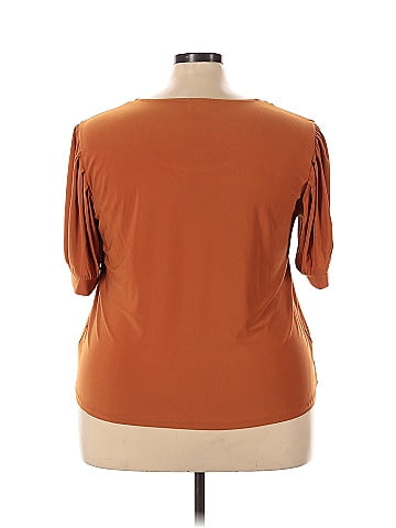 Carmen Carmen Marc Valvo Short Sleeve Top (view 2)