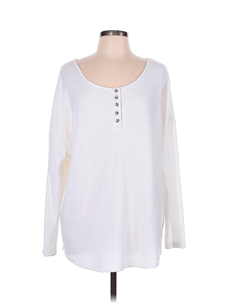 Click to view more detailed imagery on our partner's website Pre-owned Ninexis Long Sleeve Henley Shirt