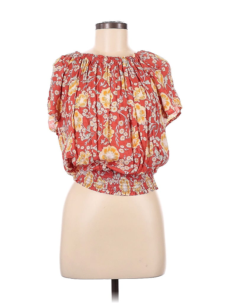 Short En Lin 100% Cynthia Rowley - Taille 10, Multicolore, Occasion Très Bon état