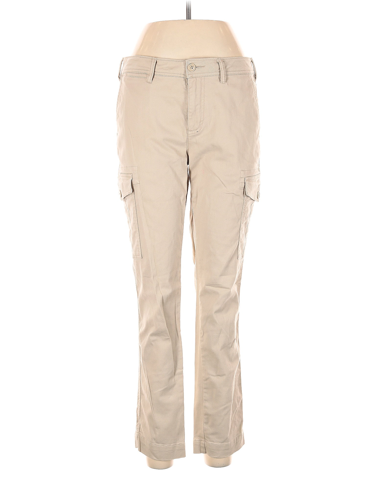 Lands' End Tan Cargo Pants Size 8 68 off ThredUp