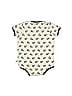 Third Street Print Ivory Short Sleeve Onesie 0-3 MO / 3 MO - photo 2