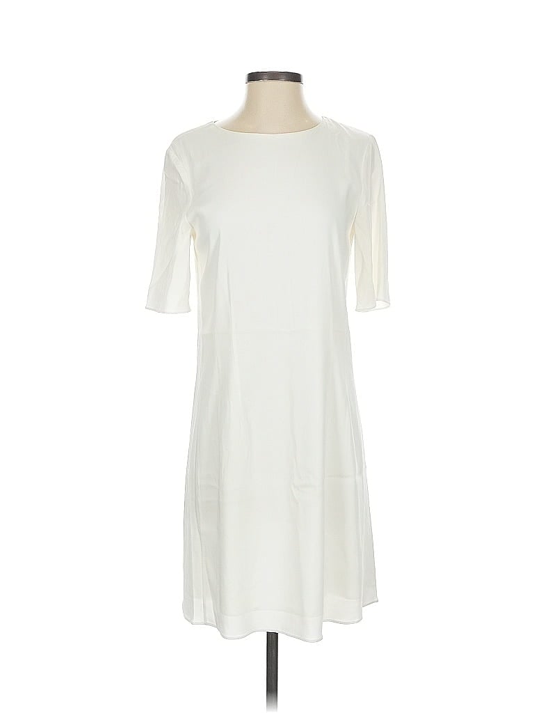Pre-owned Theyskens' Theory Casual Dress In White