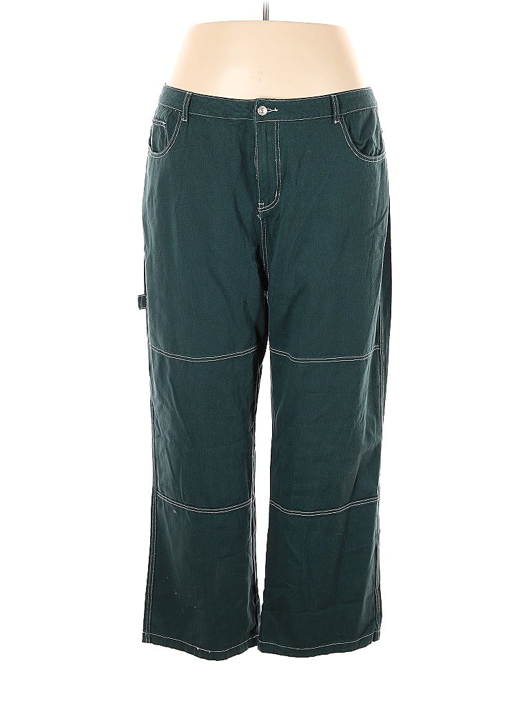 Princess Polly Green Cargo Pants Size 18 (Plus) 49 off ThredUp