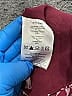 Three Floor 100% Polyester Burgundy Long Sleeve Blouse Size 4 - photo 4