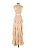 A.L.C. 100% Silk Tan Cocktail Dress Size 2 - photo 2