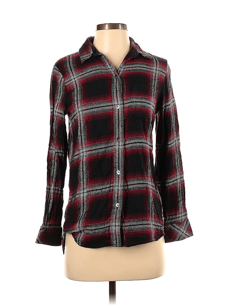 Pre-owned Madewell Long Sleeve Button Down Shirt