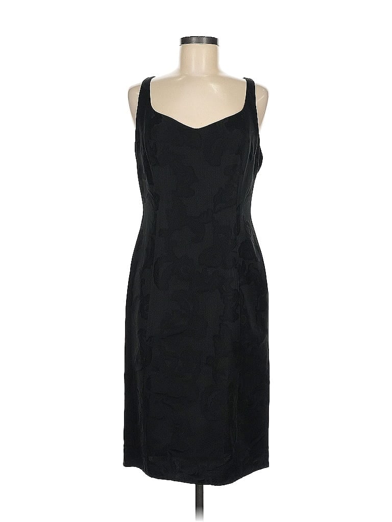 Armani Collezioni Black Cocktail Dress Size 8 - photo 1