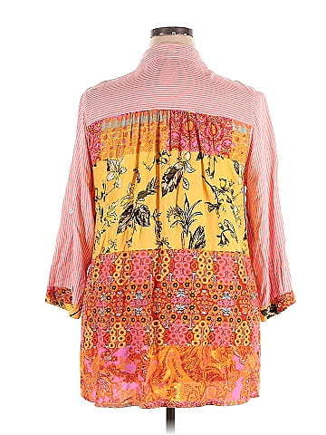 Intro 3/4 Sleeve Button-Down Shirt (view 2)