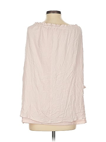 En Creme 3/4 Sleeve Blouse (view 2)