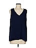 Tabitha Webb 100% Polyester Blue Sleeveless Blouse Size M - photo 1