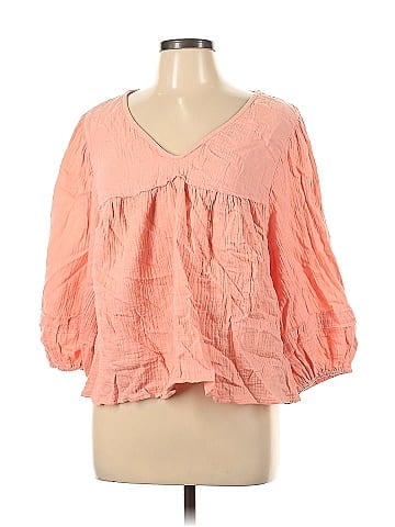 KLD Signature 3/4 Sleeve Blouse (view 1)