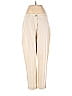 Ivana Solid Ivory Casual Pants Size 2 - photo 1