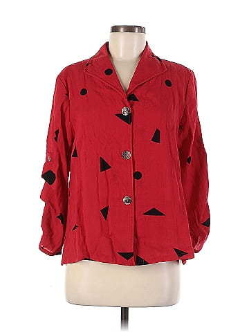 Fridaze 3/4 Sleeve Button-Down Shirt (view 1)