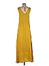 Left Coast by Dolan 100% Polyester Yellow Casual Dress Size XS - photo 2