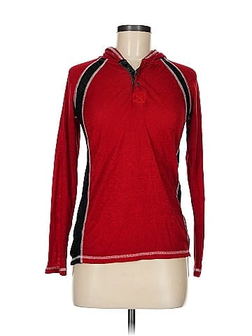 Buckle Black Long Sleeve Polo (view 1)