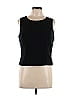 Kasper 100% Polyester Black Sleeveless Top Size 10 (petite) - photo 1