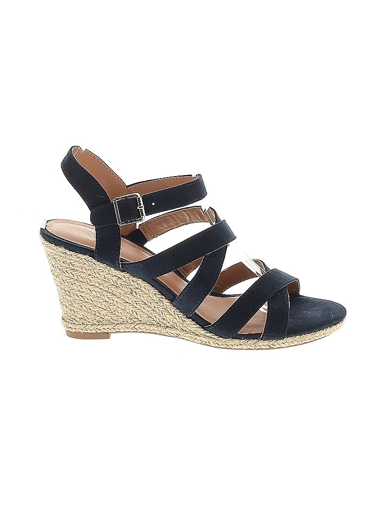 dolce vita black wedges