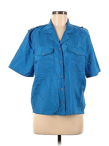 Christie & Jill Short Sleeve Blouse (view 1)