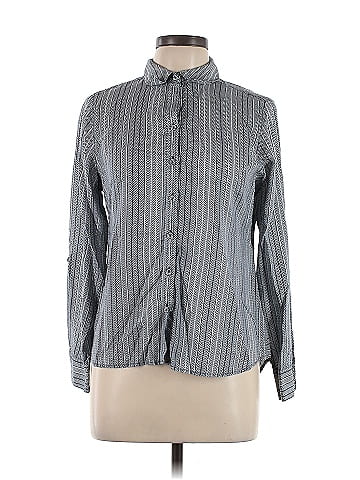 Foxcroft Long Sleeve Button-Down Shirt (view 1)