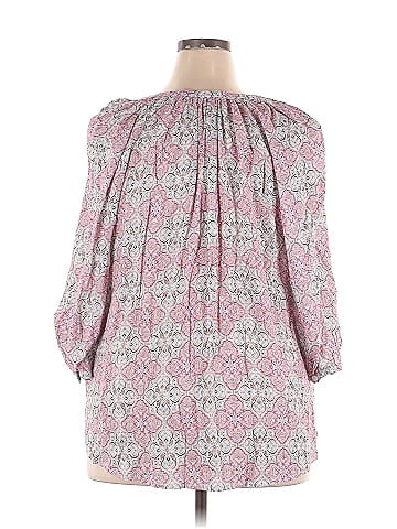 Jones & Co 3/4 Sleeve Blouse (view 2)