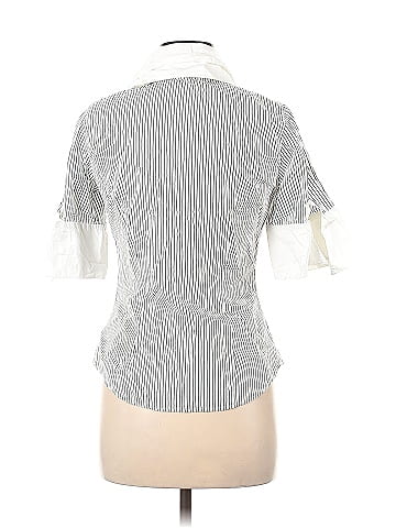 Anne Fontaine Short Sleeve Blouse (view 2)