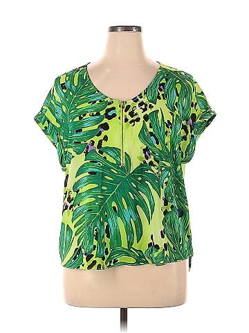 Bold Elements Short Sleeve Blouse (view 1)