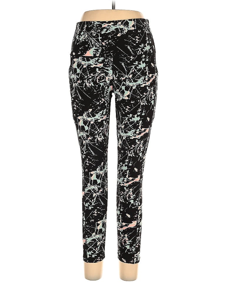 Athletex Print Black Active Pants Size L - photo 1