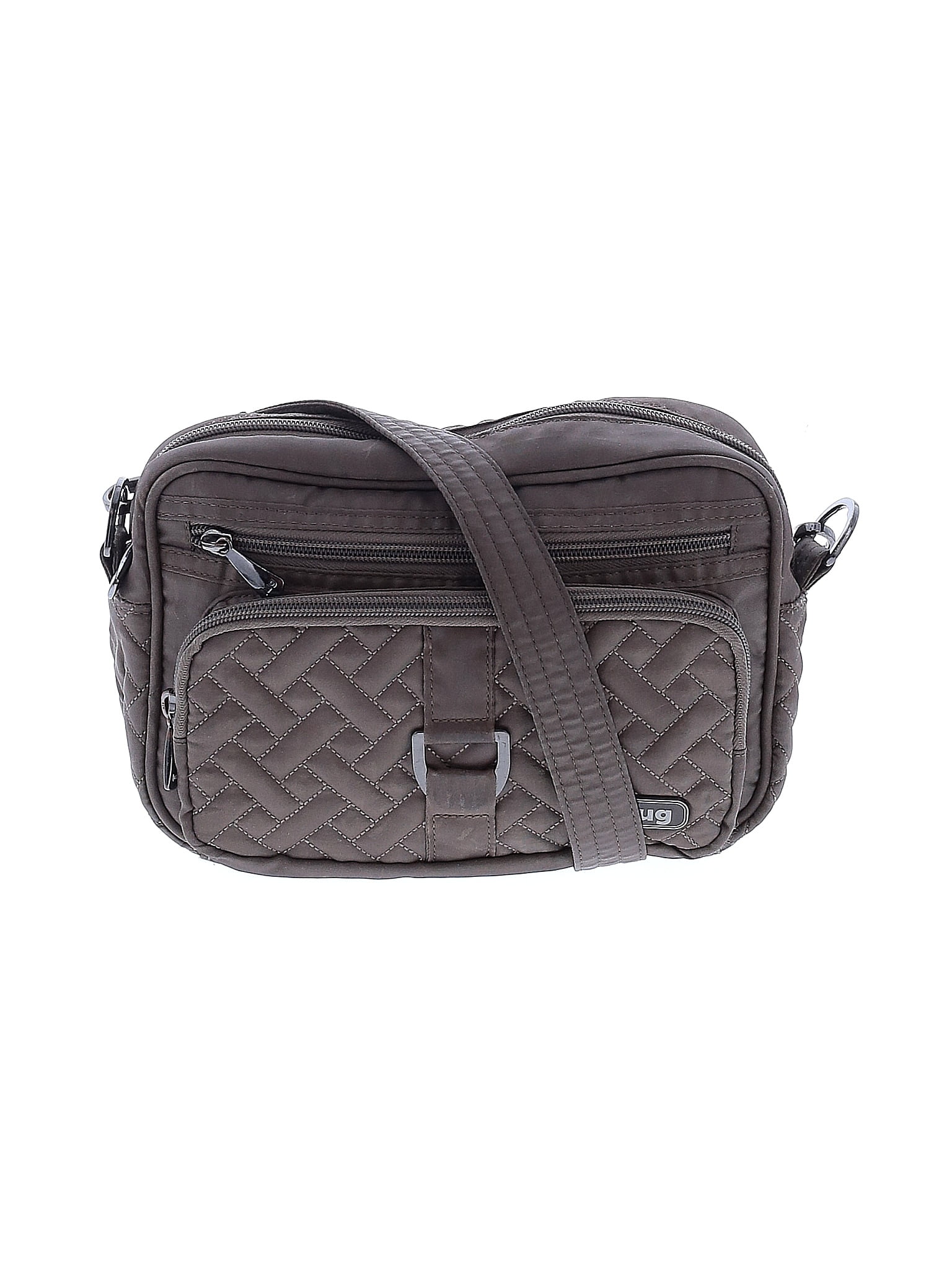 Lug 100 Polyester Gray Green Crossbody Bag One Size 50 off ThredUp