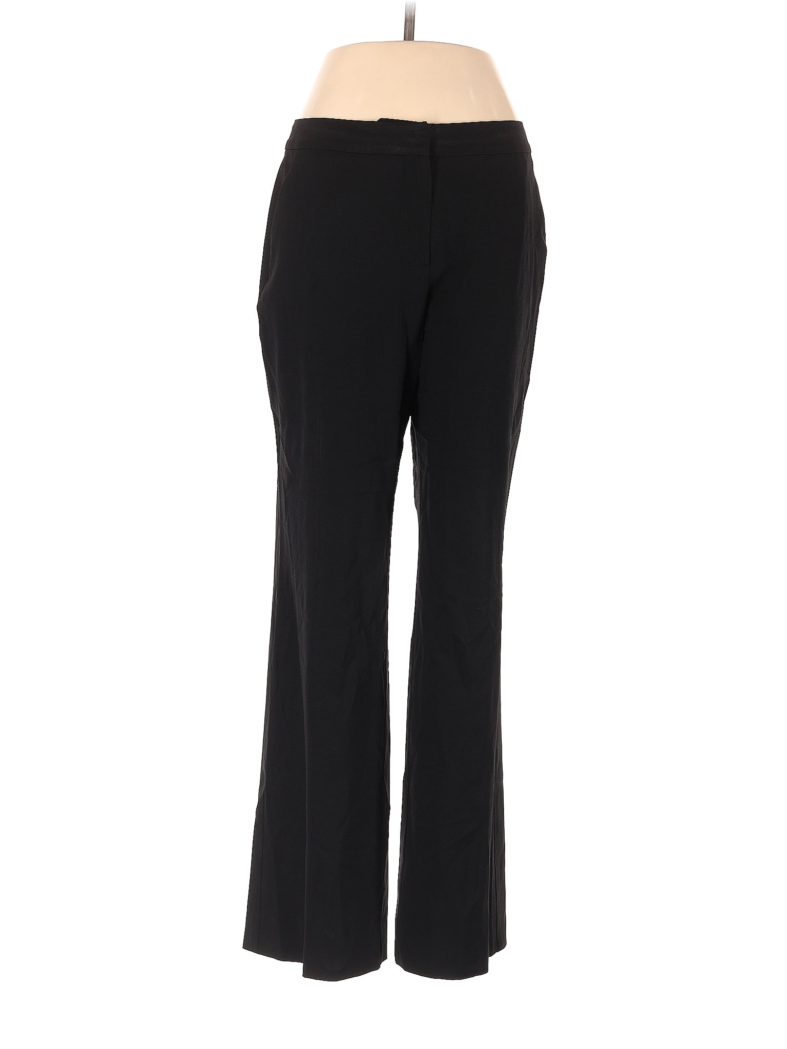 St. John Caviar Black Dress Pants Size 6