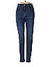 Highway Jeans Solid Blue Jeans Size 3 - 4 - photo 1