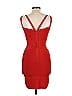 Bebe Red Cocktail Dress Size L - photo 2
