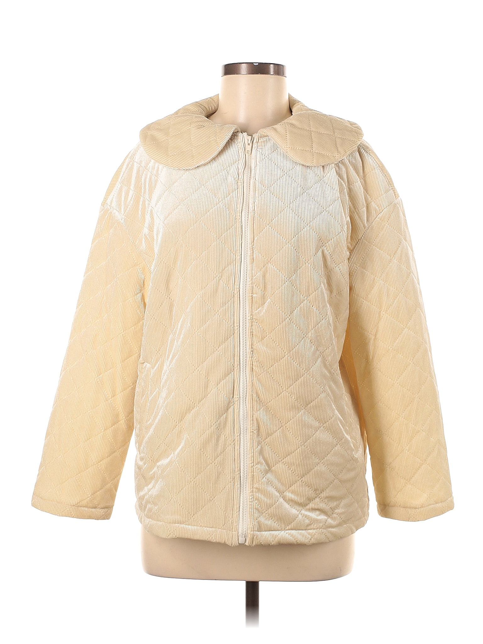 Cider Gold Ivory Coat Size M - 63% off | ThredUp