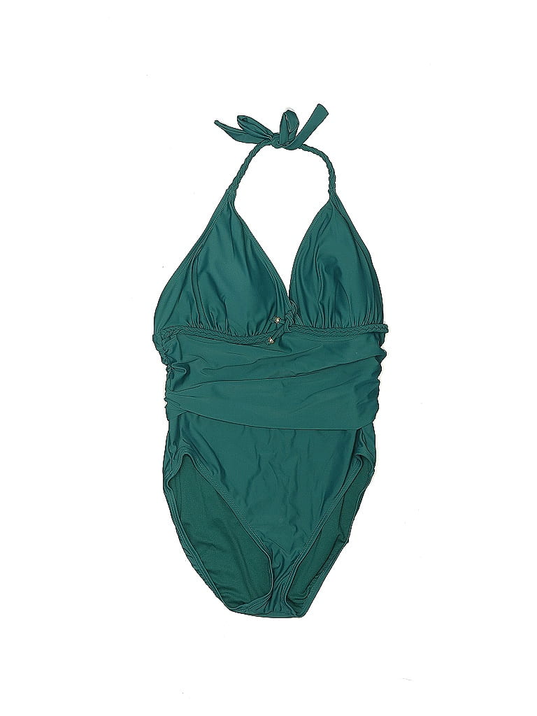 Bleu Rod Beattie Solid Twist Underwire Bikini Top Size 38D main image 0