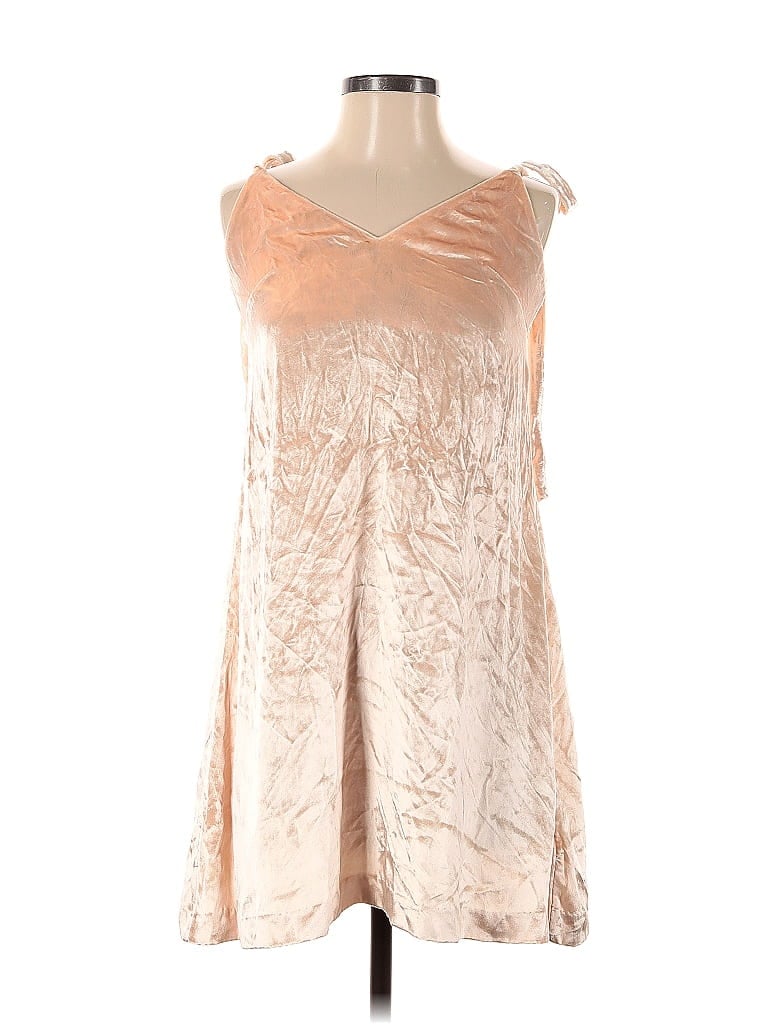 Pre-owned H&m Cocktail Dress In White