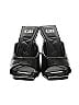 GB Silver Black Heels Size 6 1/2 - photo 2