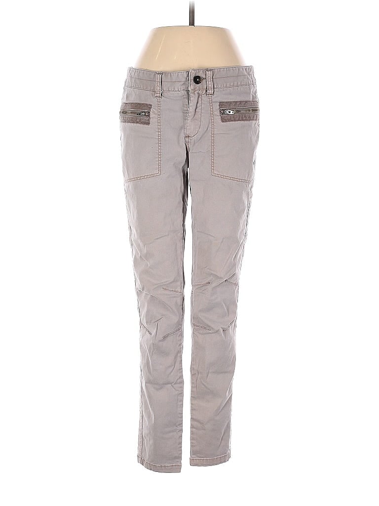 Pre-owned Pilcro And The Letterpress Cargo Pants In Gray