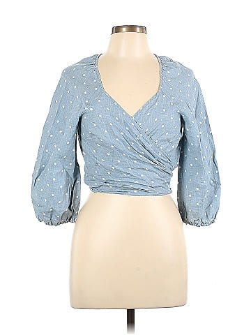 Reformation 3/4 Sleeve Blouse (view 1)