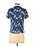 Eva Franco 100% Polyester Blue Short Sleeve Top Size XS - photo 2