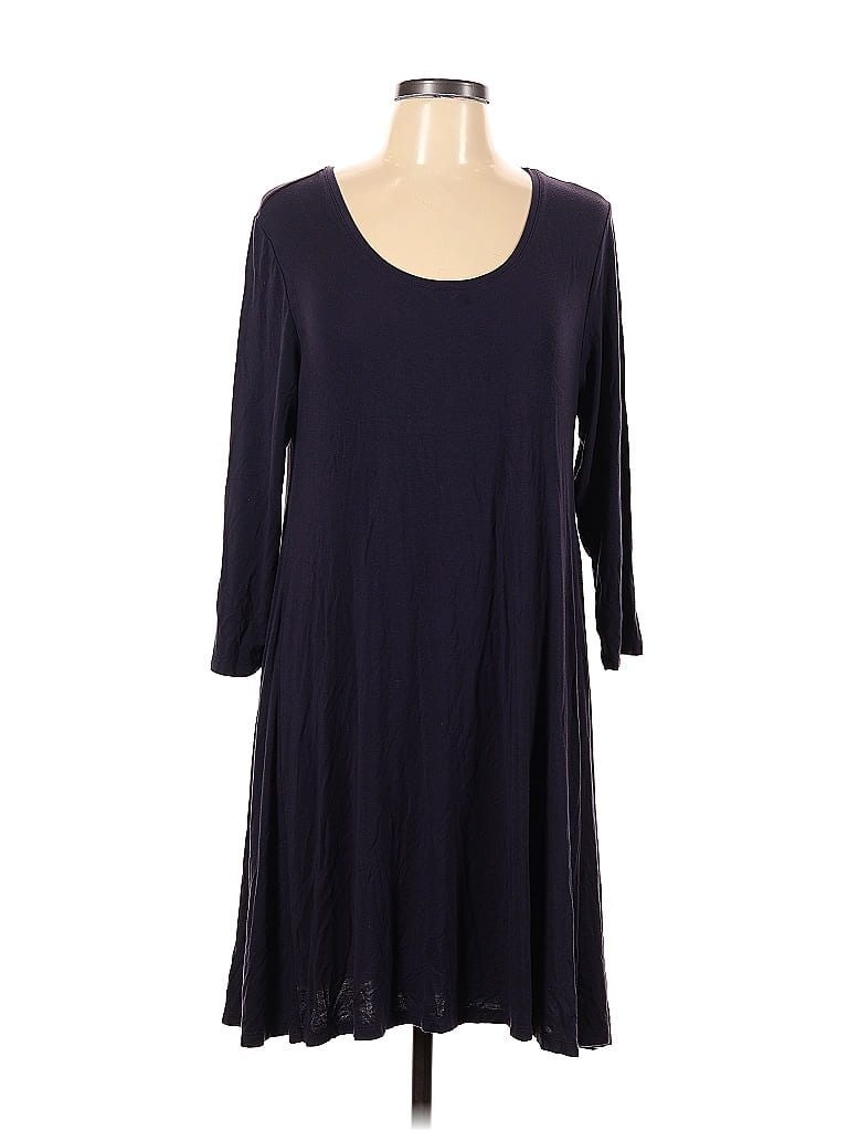 Click to view more detailed imagery on our partner's website Pre-owned Style & Co Casual Dress In Blue