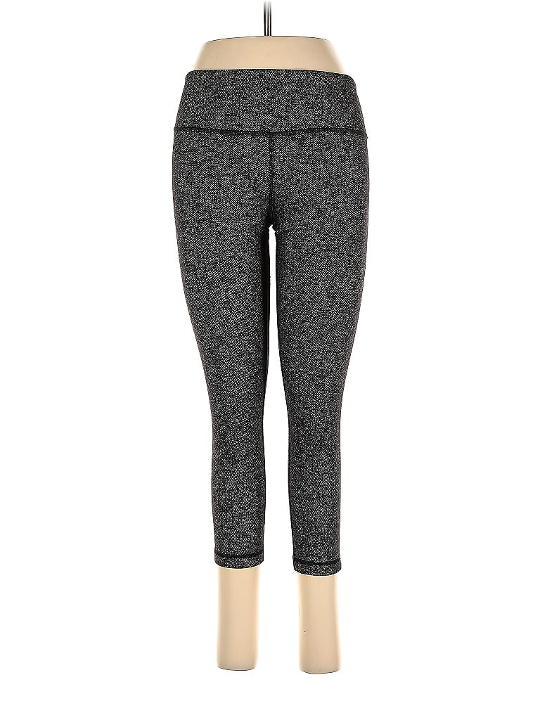 Pre-owned Lululemon Athletica Active Pants In Gray