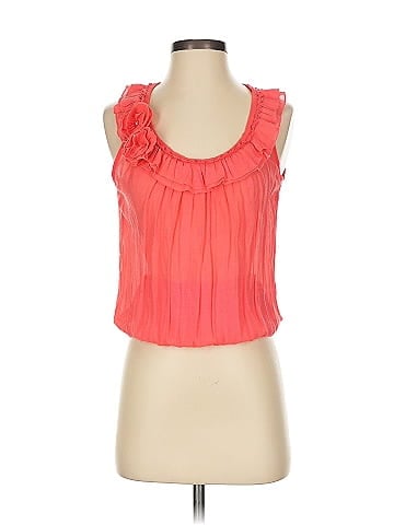 Edge Sleeveless Blouse (view 1)