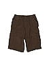 Cherokee Solid Brown Cargo Shorts Size 6 - 7 - photo 1