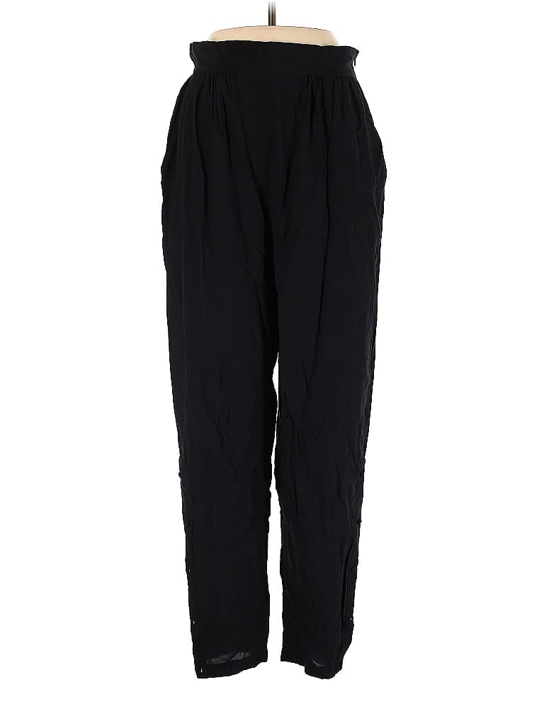 IRO 100% Viscose Solid Black Casual Pants Size EU (FR) 38 / US 6 - photo 1