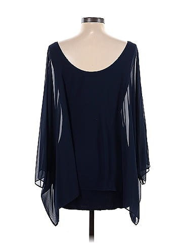 White House Black Market 3/4 Sleeve Blouse (view 2)